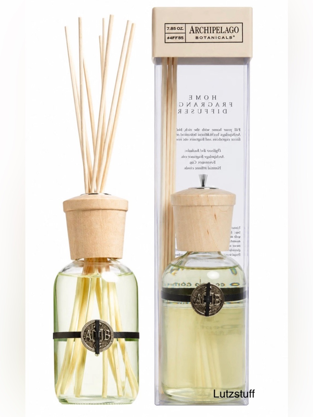 NIB Archipelago Botanicals Home Fragrance Reed Diffuser Pomegranate Citrus 8.4oz